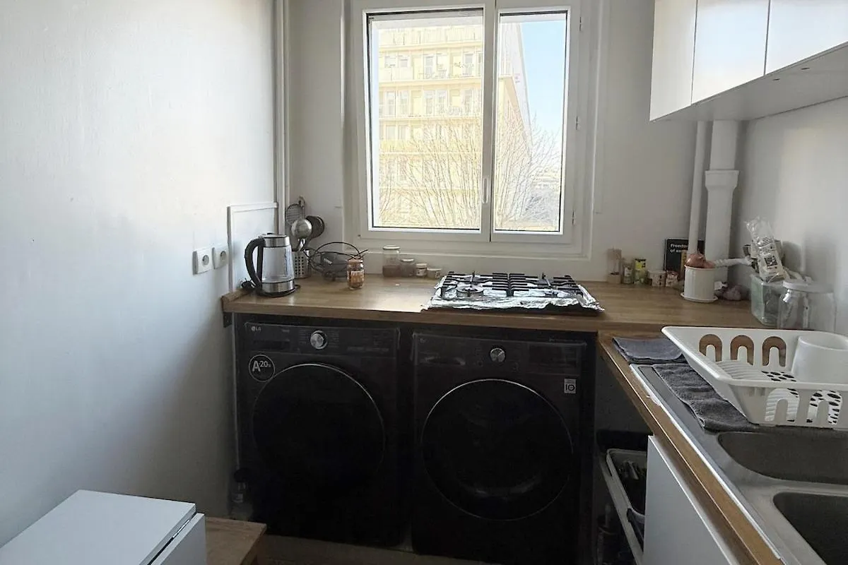 Grand Appartement Cosy Au Calme Montrouge 0*,